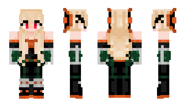 Minecraft skin MuscleGirl