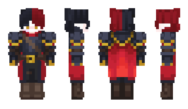 Minecraft skin Volahri