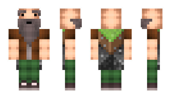 Minecraft скин по нику SuperScruffNuts