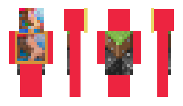 Minecraft skin KKOKU