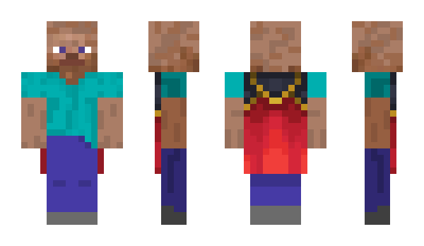 Minecraft skin Mampdax