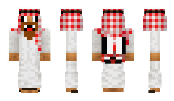 Minecraft skin Negatave
