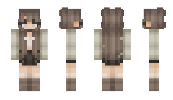 Minecraft скин по нику adelkajupijupi