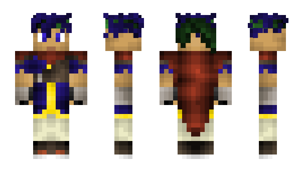 Minecraft skin Zikana