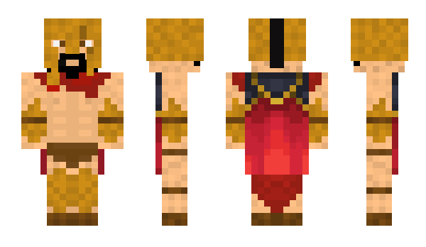 Minecraft skin Akuva