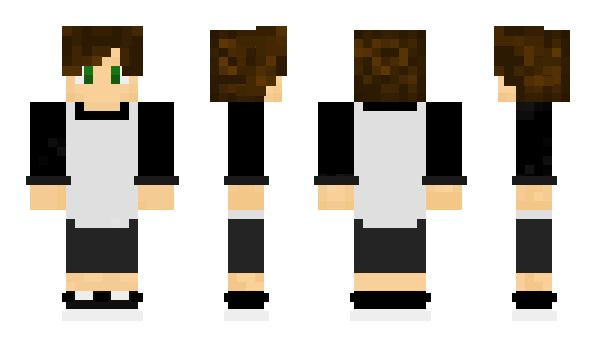 Minecraft скин по нику brunnet