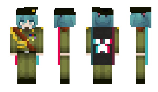 Minecraft скин по нику 60mm