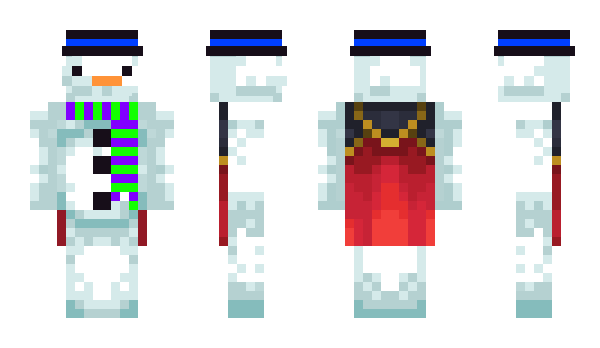 Minecraft skin snowman002