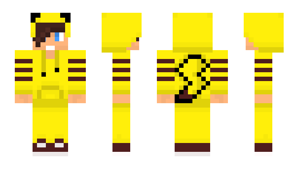 Minecraft skin Weretiger1337