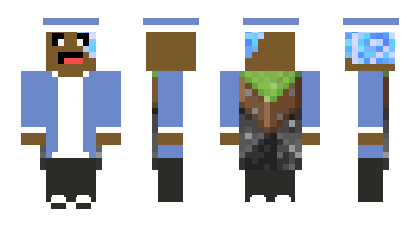 Minecraft скин по нику CaptainBuuya