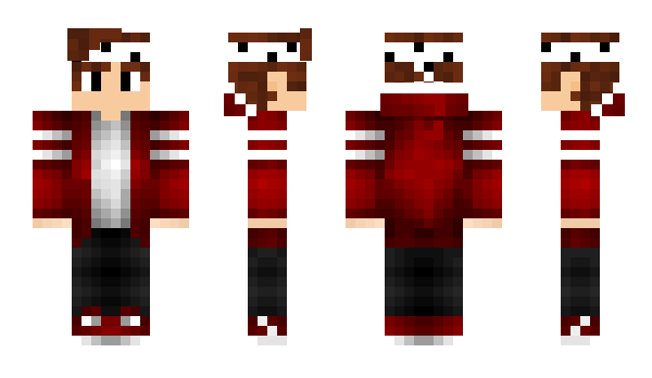 Minecraft skin Hjelmo