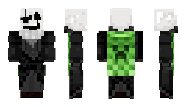 Minecraft skin endermanwhite