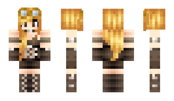Minecraft skin Xgirl01