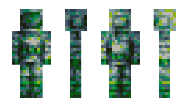 Minecraft скін по ніку MistralAI