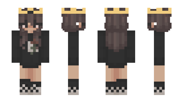 Minecraft skin girlpowerr