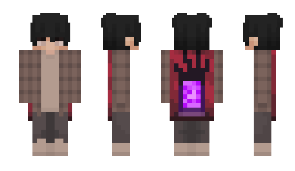 Minecraft скін по ніку BloodOnFire