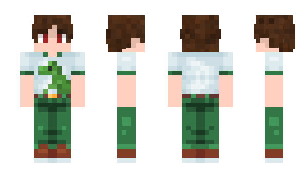 Minecraft skin Dinoros