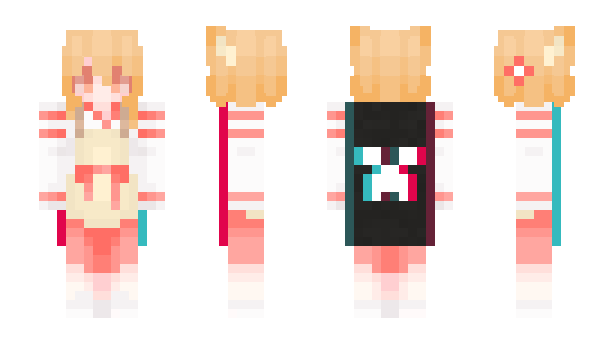 Minecraft скин по нику foxylune