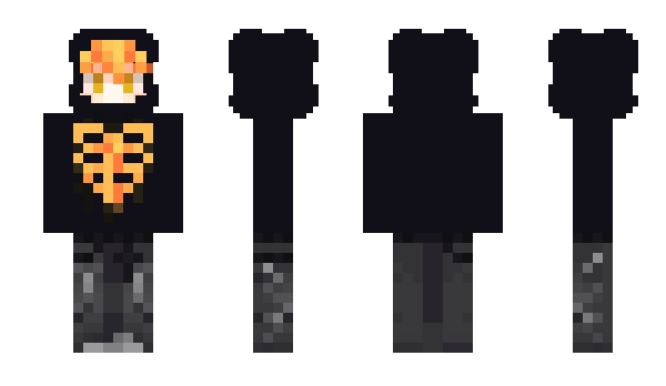 Minecraft skin GokuTH