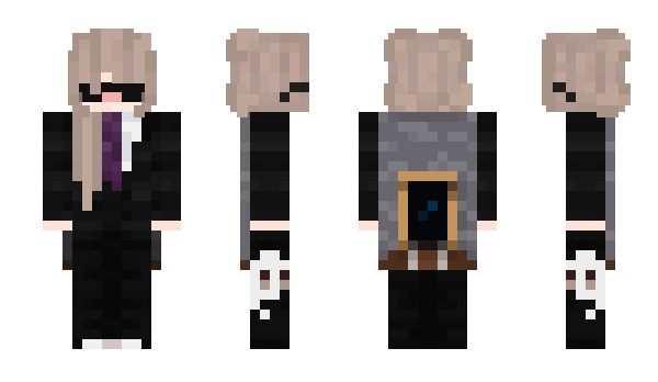 Minecraft skin han0ba
