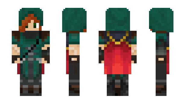 Minecraft skin Giallever