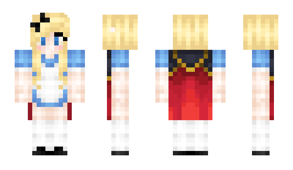 Minecraft skin RoxiFA