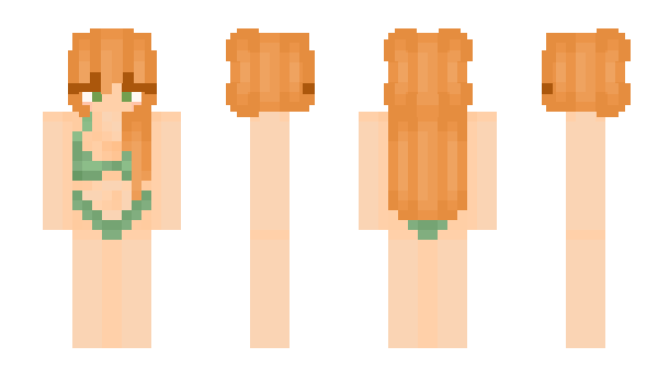 Minecraft skin GingerFootCum