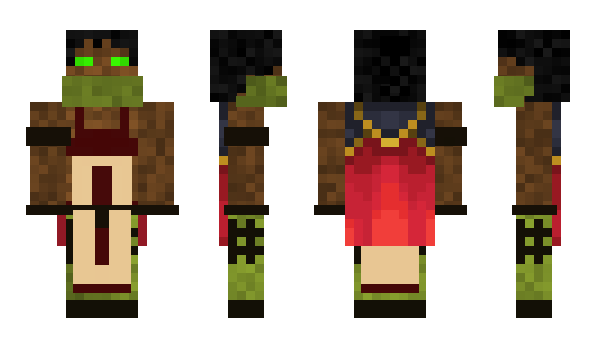 Minecraft skin AminaGhazvini