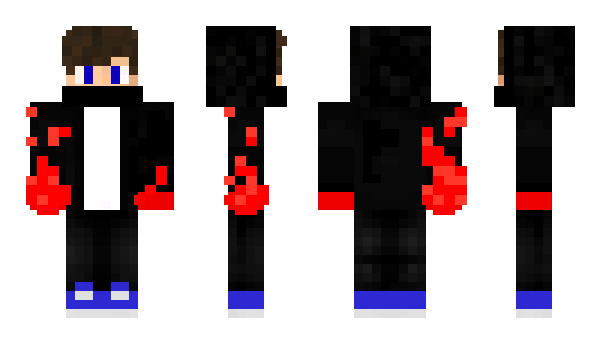 Minecraft skin RedFiree