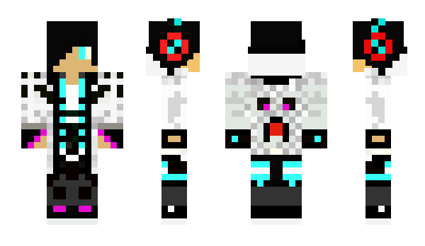 Minecraft skin mockblock