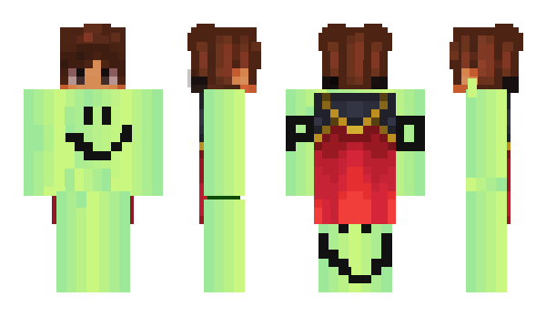 Minecraft skin ThePotoki