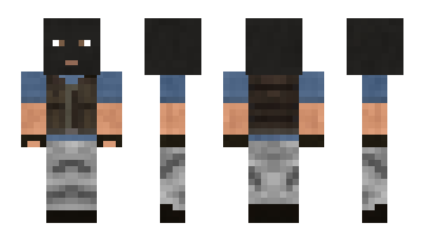 Minecraft skin SkeletonLinus