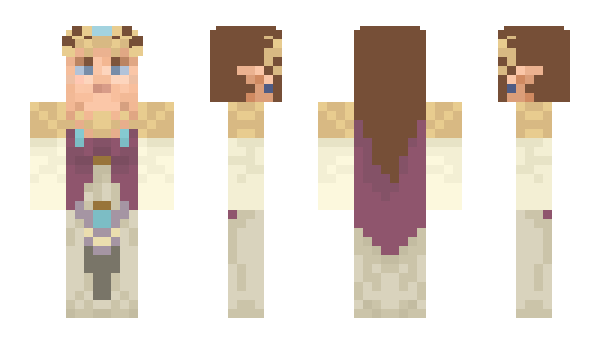 Minecraft skin Katniss10