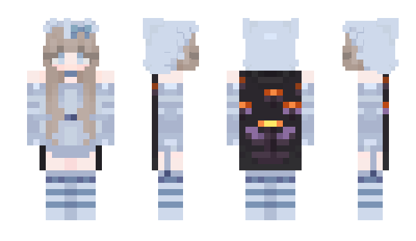 Minecraft скин по нику roxieeee