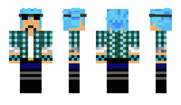 Minecraft skin TenshiClaw