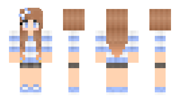 Minecraft скин по нику Wisieenka