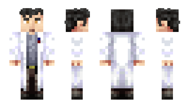 Minecraft skin HououinKyouma