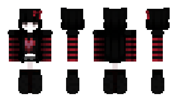 Minecraft skin CurvyAura