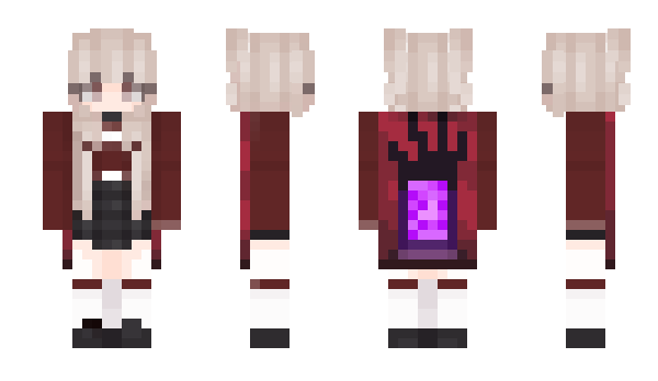Minecraft skin Hiquen