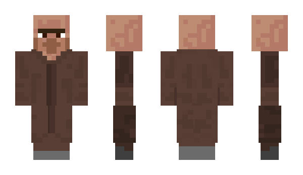 Minecraft skin Moai