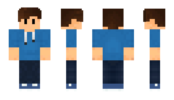 Minecraft skin Xeger