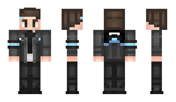 Minecraft skin Connor_android