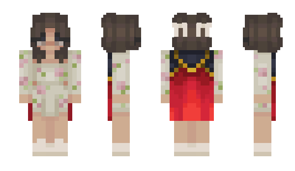 Minecraft skin Marikah