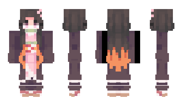 Minecraft skin AriaMath