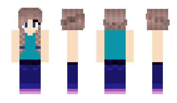 Minecraft skin Isolade