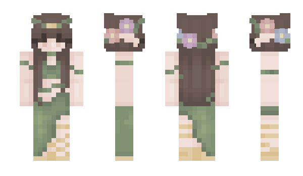 Minecraft skin hannah_haha