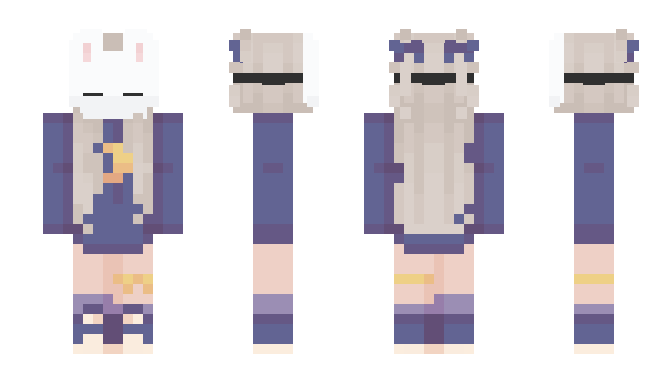 Minecraft skin Lunayi