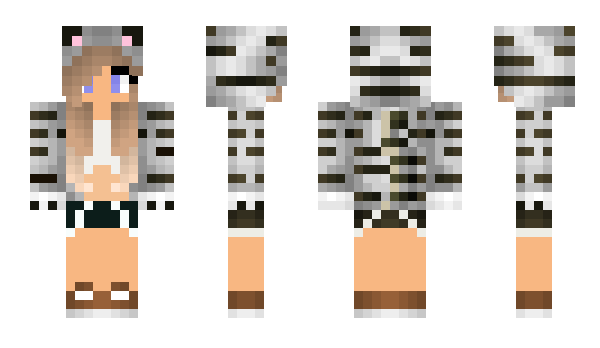 Minecraft skin TigerGirl15