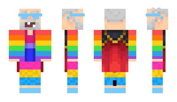 Minecraft skin _Duality