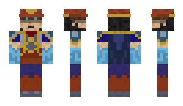 Minecraft skin Kaccel